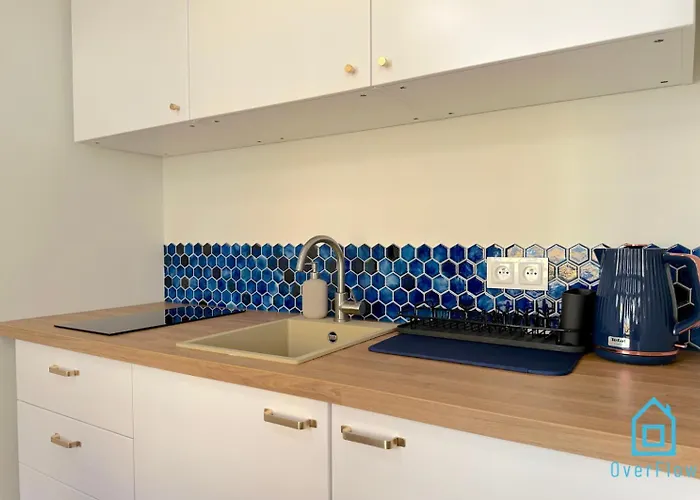 Apartman Seredino Blue Apartment- Modern Comfort In A Quiet Location, 5 Minutes To Old Town & Seaside Gdańsk